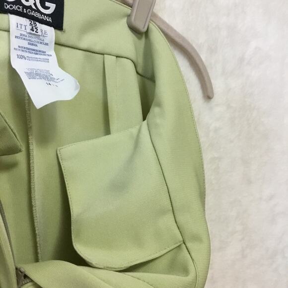 D&G Lime-Green High-Waisted Trousers - Picture 9 of 9